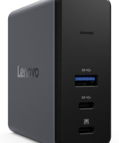 Lenovo X9 Charging GaN Dock Bedraad USB 3.2 Gen 2 (3.1 Gen 2) Type-C Grijs - Afbeelding 2