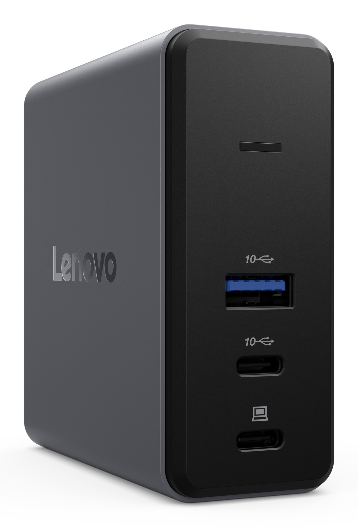Lenovo X9 Charging GaN Dock Bedraad USB 3.2 Gen 2 (3.1 Gen 2) Type-C Grijs - Afbeelding 2