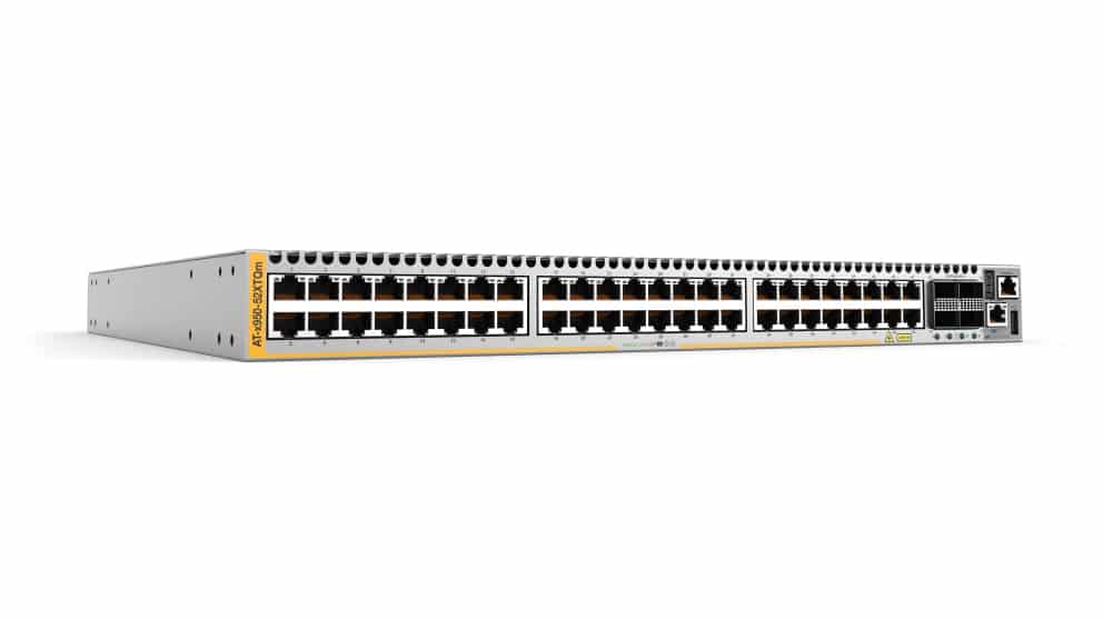 Allied Telesis x950-52XTQm Managed L3+ 10G Ethernet (100/1000/10000) 1U Grijs