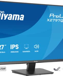 iiyama ProLite X2797QSU-B1 computer monitor 68,6 cm (27") 2560 x 1440 Pixels Quad HD LED Zwart