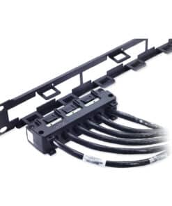 APC datadistributiekabel, CAT6 UTP CMR 6XRJ-45 zwart, 50ft (15,2 m) - Afbeelding 5