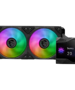 MSI MPG Coreliquid D240 Processor Kit voor vloeistofkoeling 12 cm Zwart