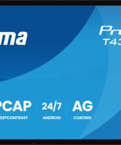 iiyama T4329AS-B1AG computer monitor 108 cm (42.5") 3840 x 2160 Pixels 4K Ultra HD LED Touchscreen Zwart - Afbeelding 2