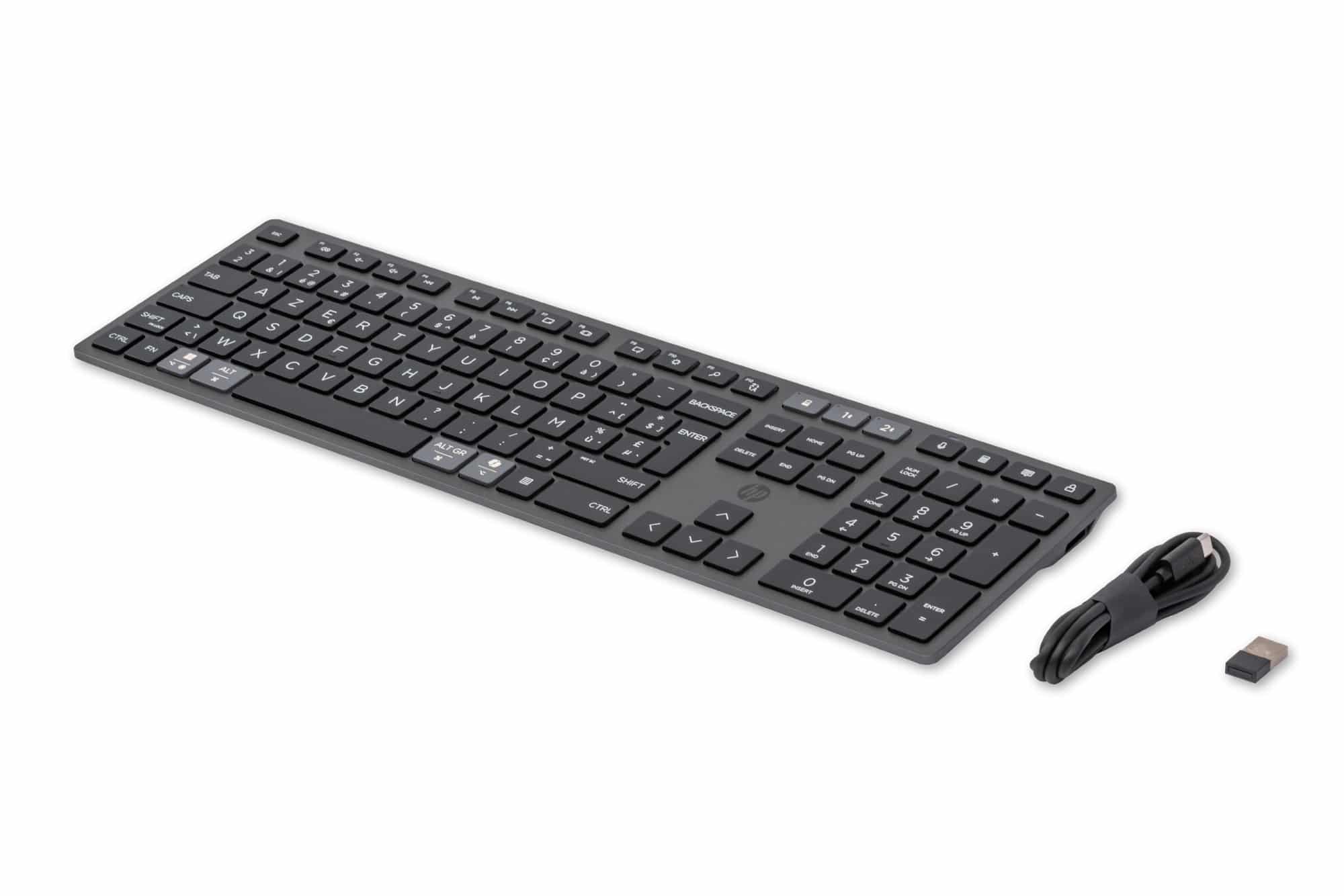 HP 720 Multi-Device Rechargeable Wireless Keyboard - Afbeelding 2