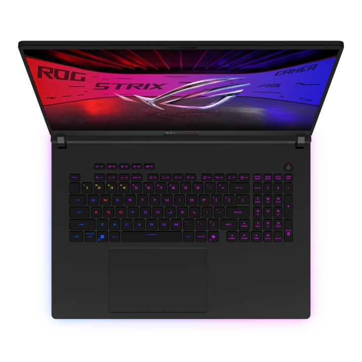 ASUS ROG Strix SCAR 18 G835LW-SA086W Copilot+ PC Intel Core Ultra 9 275HX Laptop 45,7 cm (18") 2.5K 32 GB DDR5-SDRAM 2 TB SSD NVIDIA GeForce RTX 5080 Wi-Fi 7 (802.11be) Windows 11 Home Belgisch Zwart - Afbeelding 5