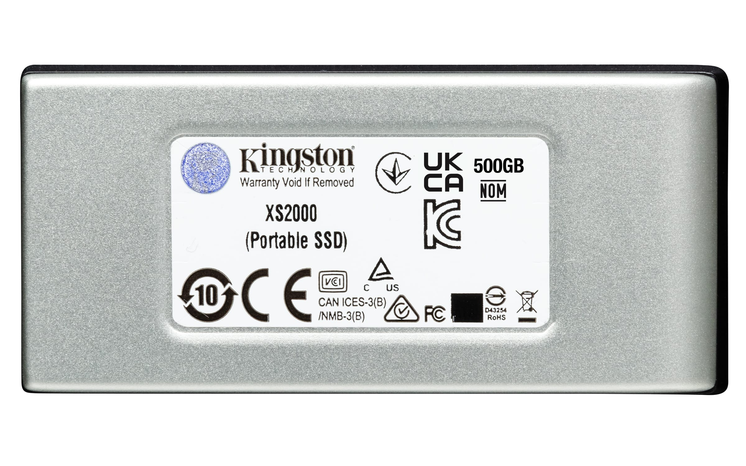 Kingston Technology 4000G Draagbare SSD XS2000 - Afbeelding 2