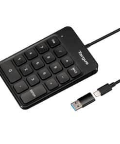 Targus AKP13GL numeriek toetsenbord Universeel USB Zwart