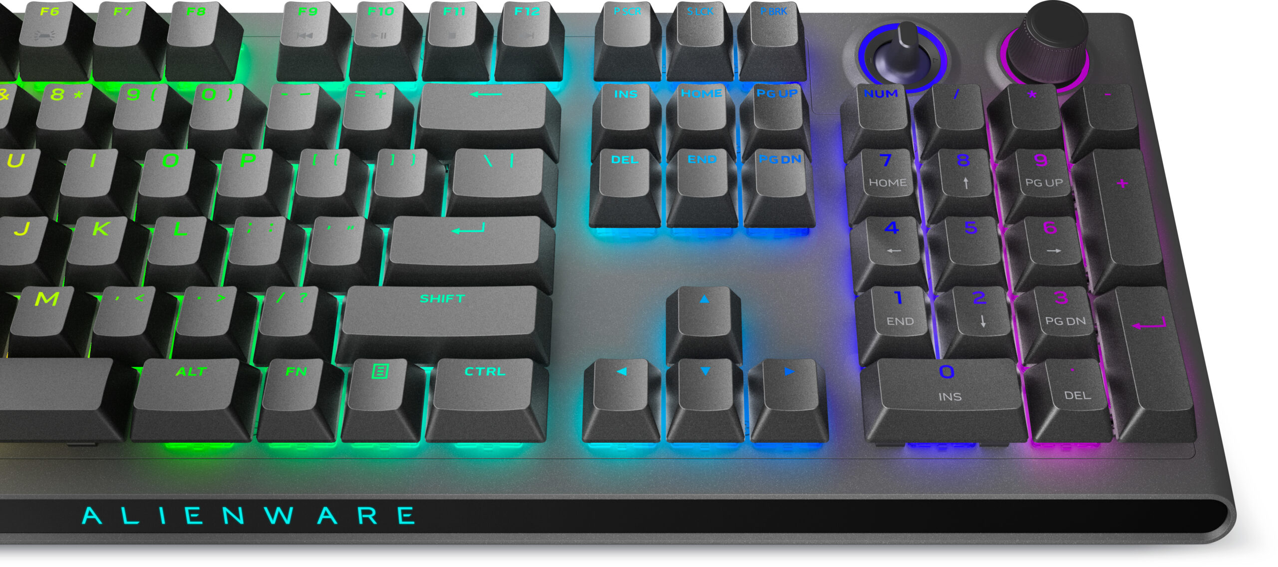 Alienware Tri-Mode AW920K toetsenbord Gamen USB + RF Wireless + Bluetooth Grijs - Afbeelding 8