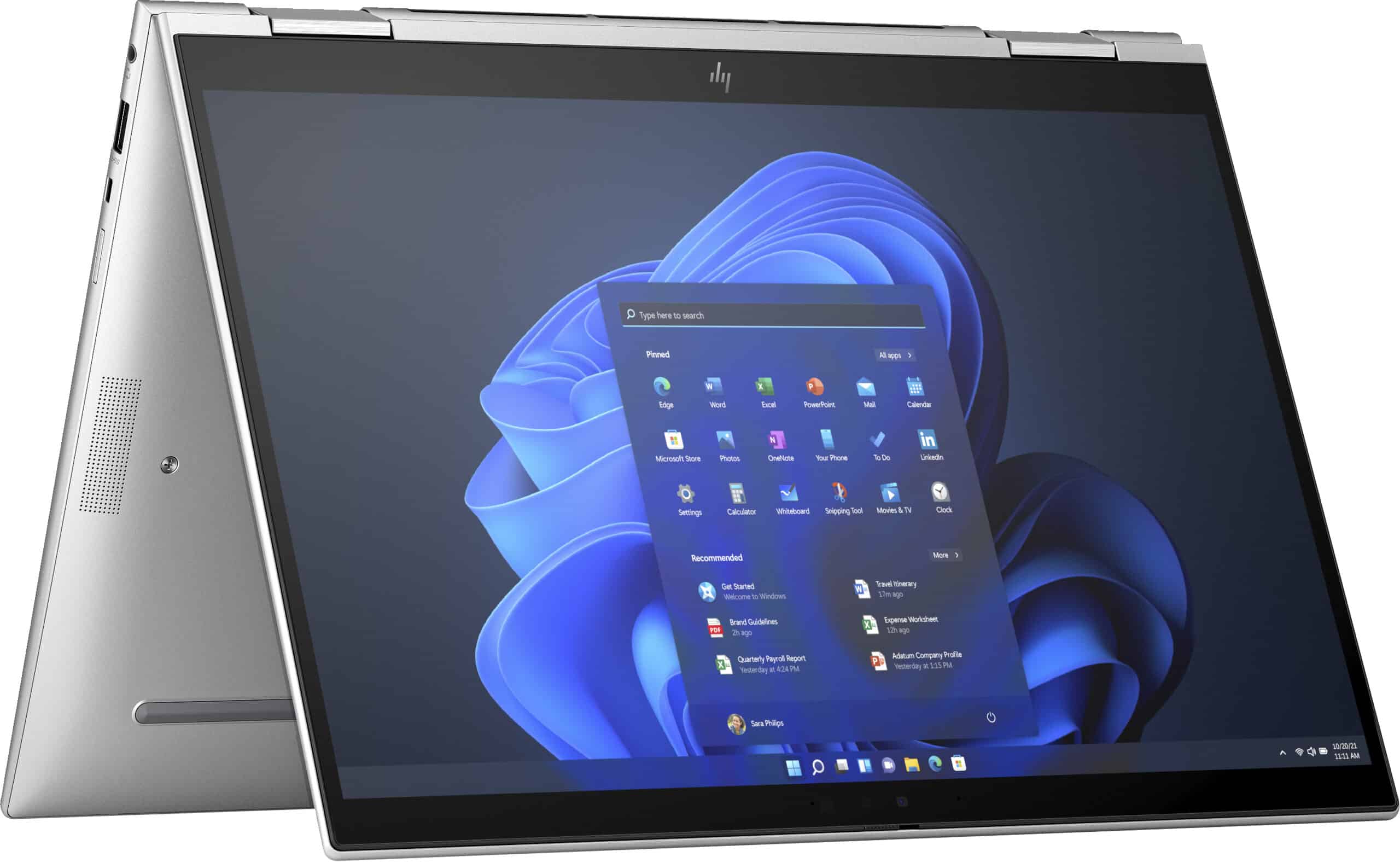 HP Elite x360 830 G10 Intel® Core™ i7 i7-1355U Hybride (2-in-1) 33,8 cm (13.3") Touchscreen WUXGA 16 GB LPDDR5-SDRAM 512 GB SSD Wi-Fi 6E (802.11ax) Windows 11 Pro Zilver - Afbeelding 7