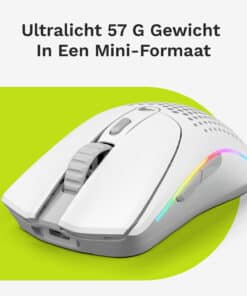 Glorious Gaming Model O 2 Mini Wireless muis Gamen Rechtshandig RF-draadloos + Bluetooth Optisch 26000 DPI - Afbeelding 2