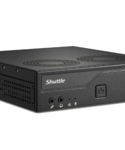 Shuttle Slim PC DH770, S1700, 2x HDMI, 2x DP, 2x 2.5G LAN, 2x COM, 8x USB, 1x 2.5", 2x M.2, 24/7 permanent gebruik, incl. VESA Barebone - Afbeelding 3