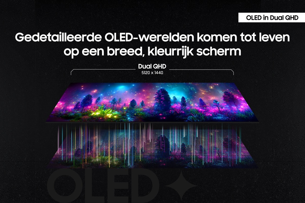 Samsung 49" Odyssey OLED G9 G93SD DQHD 240Hz Gaming Monitor - Afbeelding 3