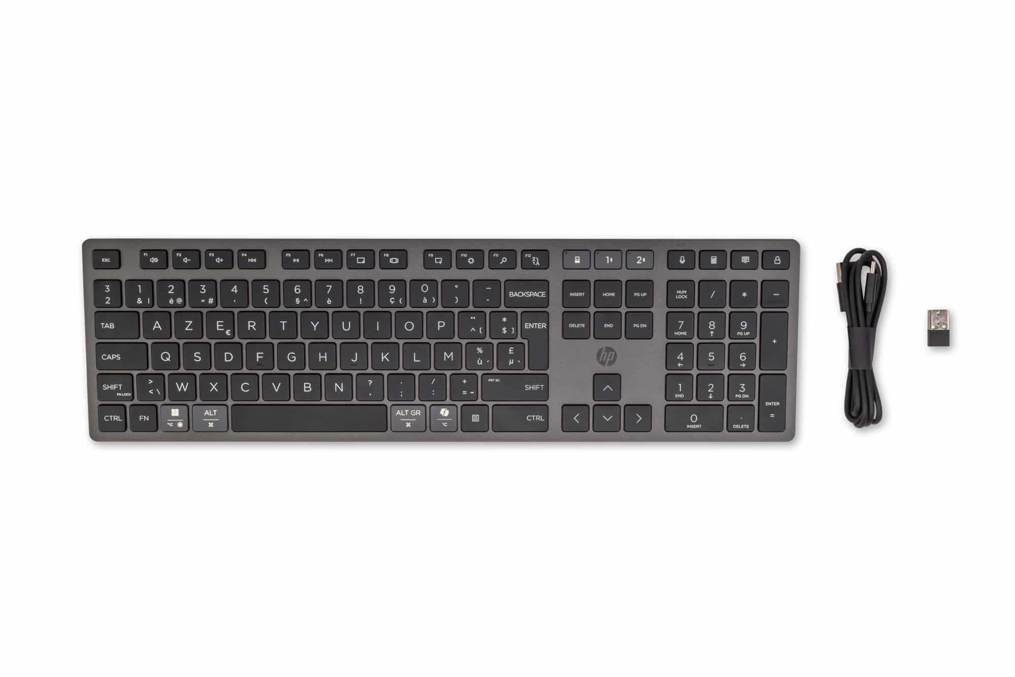 HP 720 Multi-Device Rechargeable Wireless Keyboard