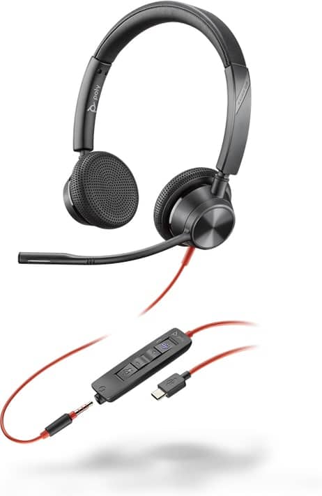HP Poly Blackwire 3325 Microsoft Teams Certified USB-C Headset - Afbeelding 6