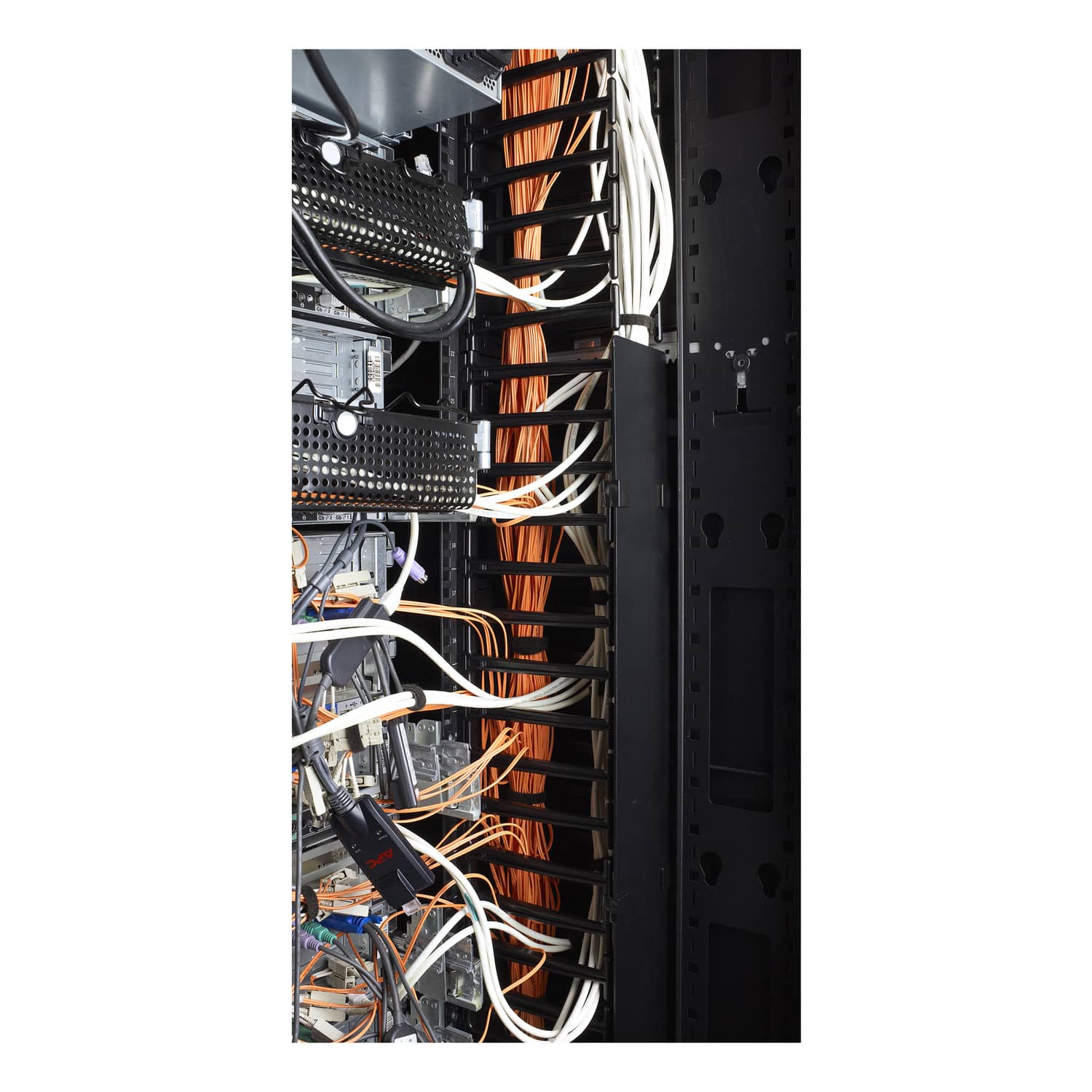 APC Verticale kabelmanager voor NetShelter SX 750 mm breed 45U (2x) - Afbeelding 4
