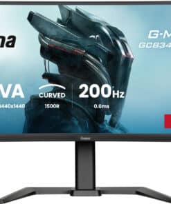 iiyama G-MASTER GCB3484WQSU-B2 34IN PRO-GAMING 0.4MS VA LCD 3440X144 computer monitor 86,4 cm (34") 3440 x 1440 Pixels UltraWide Quad HD Zwart - Afbeelding 3