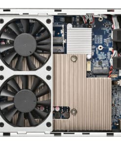 Shuttle Slim PC DH810, S1851, 1x HDMI (2.1), 1x DP, 1x USB-C (DP), 1x 2.5", 2x M.2, 2x LAN (Intel 1G + 2.5G), 2x COM, 24/7 permanent gebruik, incl. VESA Barebone - Afbeelding 5