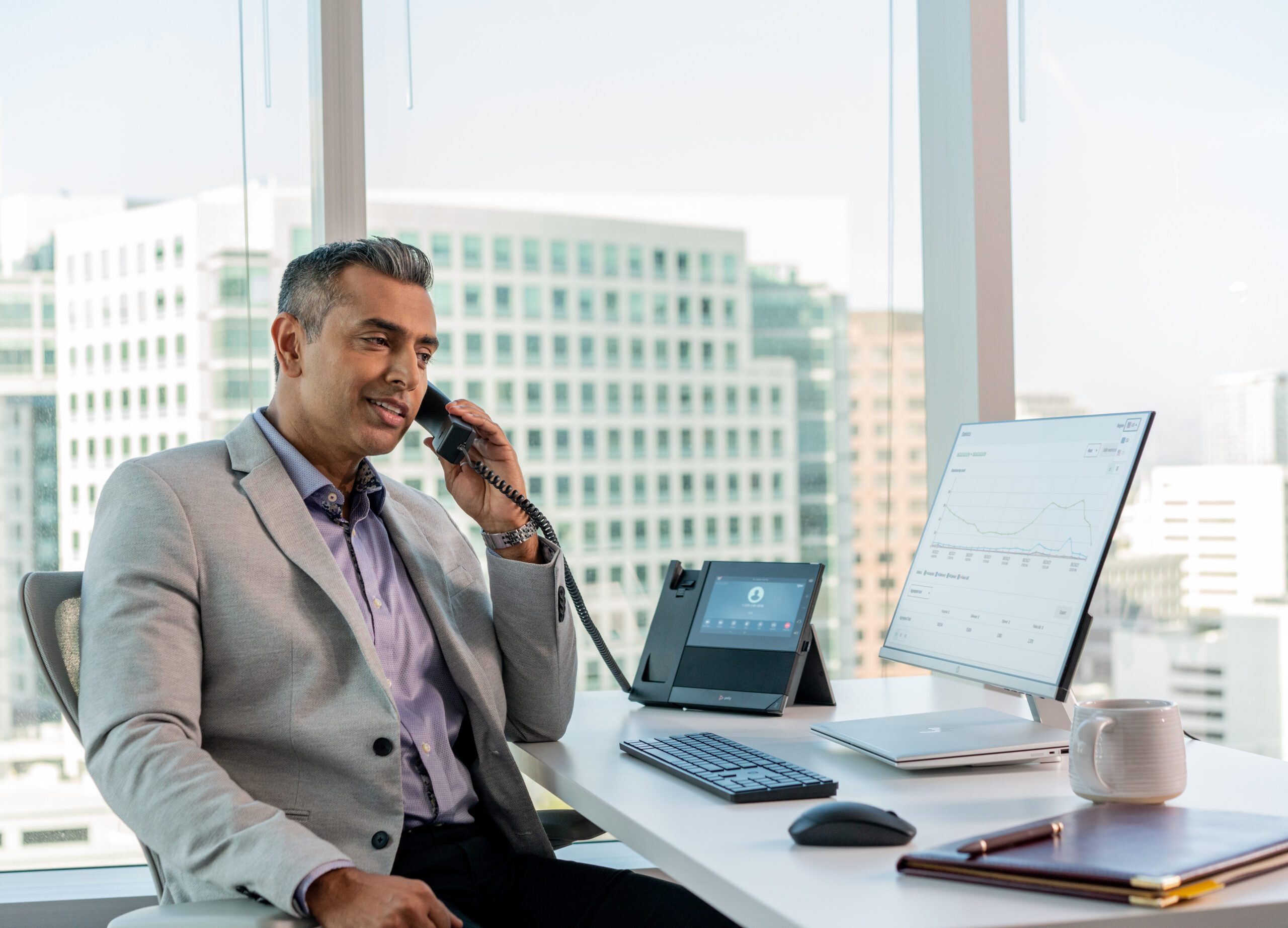 HP Poly CCX 600 Business Media Phone voor Microsoft Teams met PoE-ondersteuning - Afbeelding 4