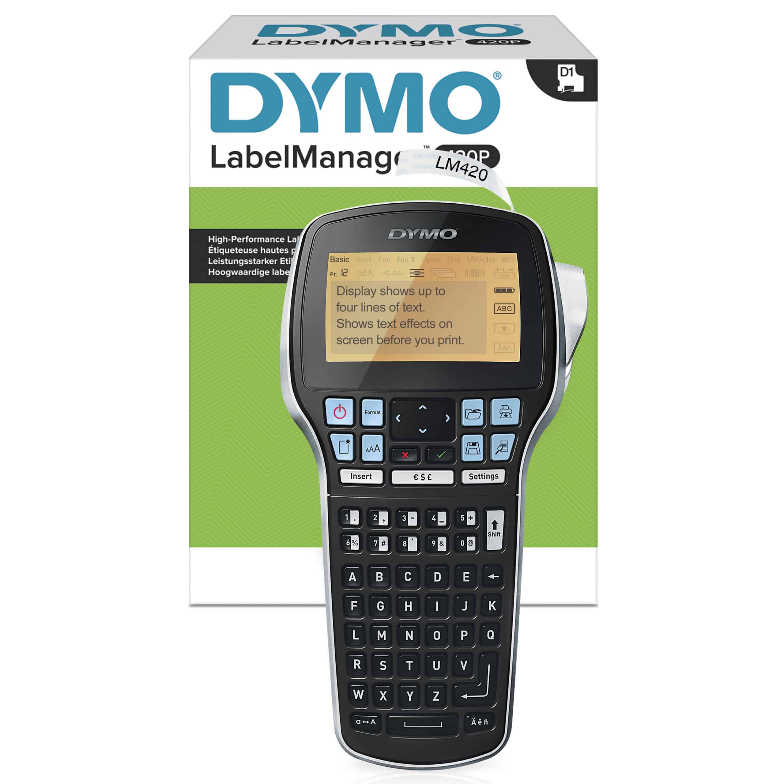 DYMO LabelManager 420P ABC UK - Afbeelding 2