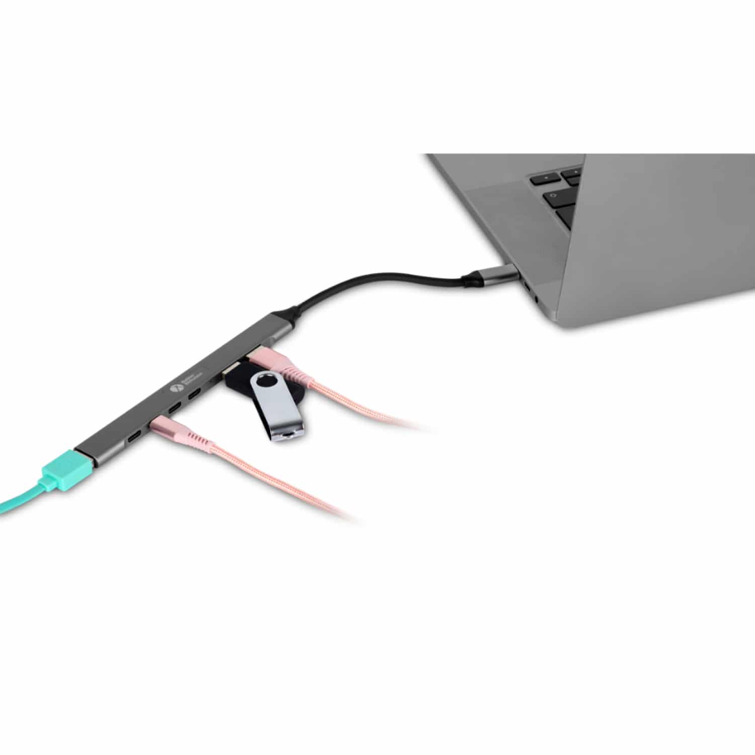 BakkerElkhuizen USB-C Hub 7-in-1 (3A+4C) - Afbeelding 3