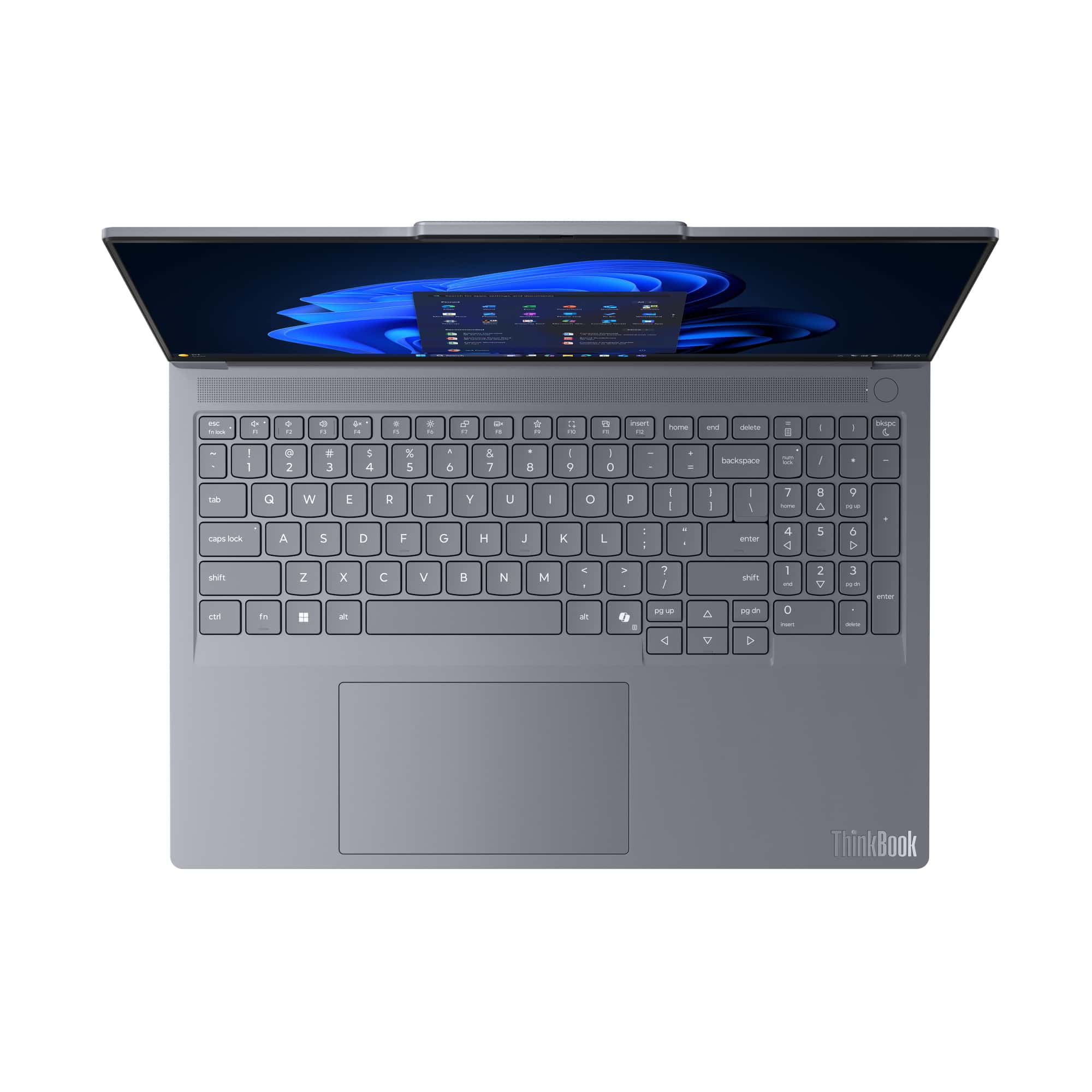 Lenovo ThinkBook 16p G6 ADR AMD Ryzen 9 8940HX Laptop 40,6 cm (16") WQXGA 32 GB DDR5-SDRAM 512 GB SSD NVIDIA GeForce RTX 5060 Wi-Fi 7 (802.11be) Windows 11 Pro Belgisch Grijs - Afbeelding 7
