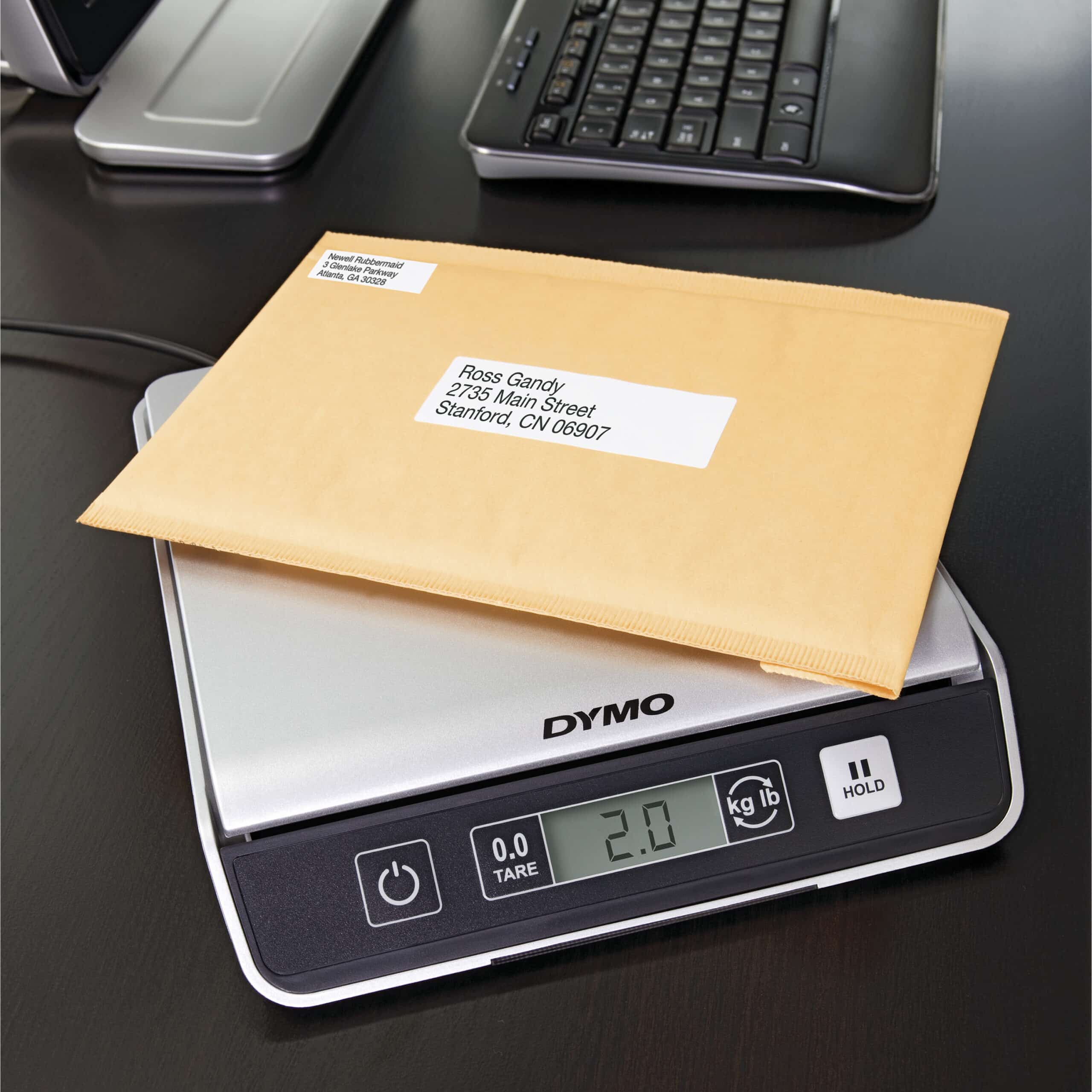 DYMO digitale Postweegschalen | tot 10 kg capaciteit | 20 cm x 20 cm - Afbeelding 7