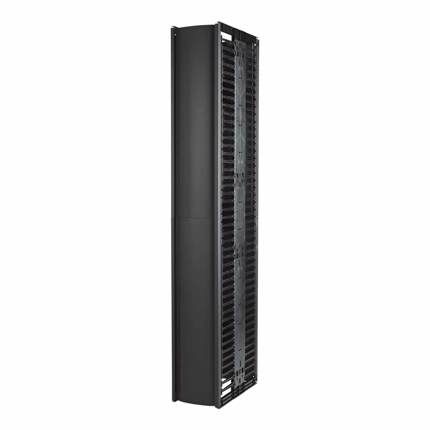 APC Valueline, verticale kabelmanager voor 2 & 4-stijls racks, 84"H X 12"B, dubbelzijdig met deuren