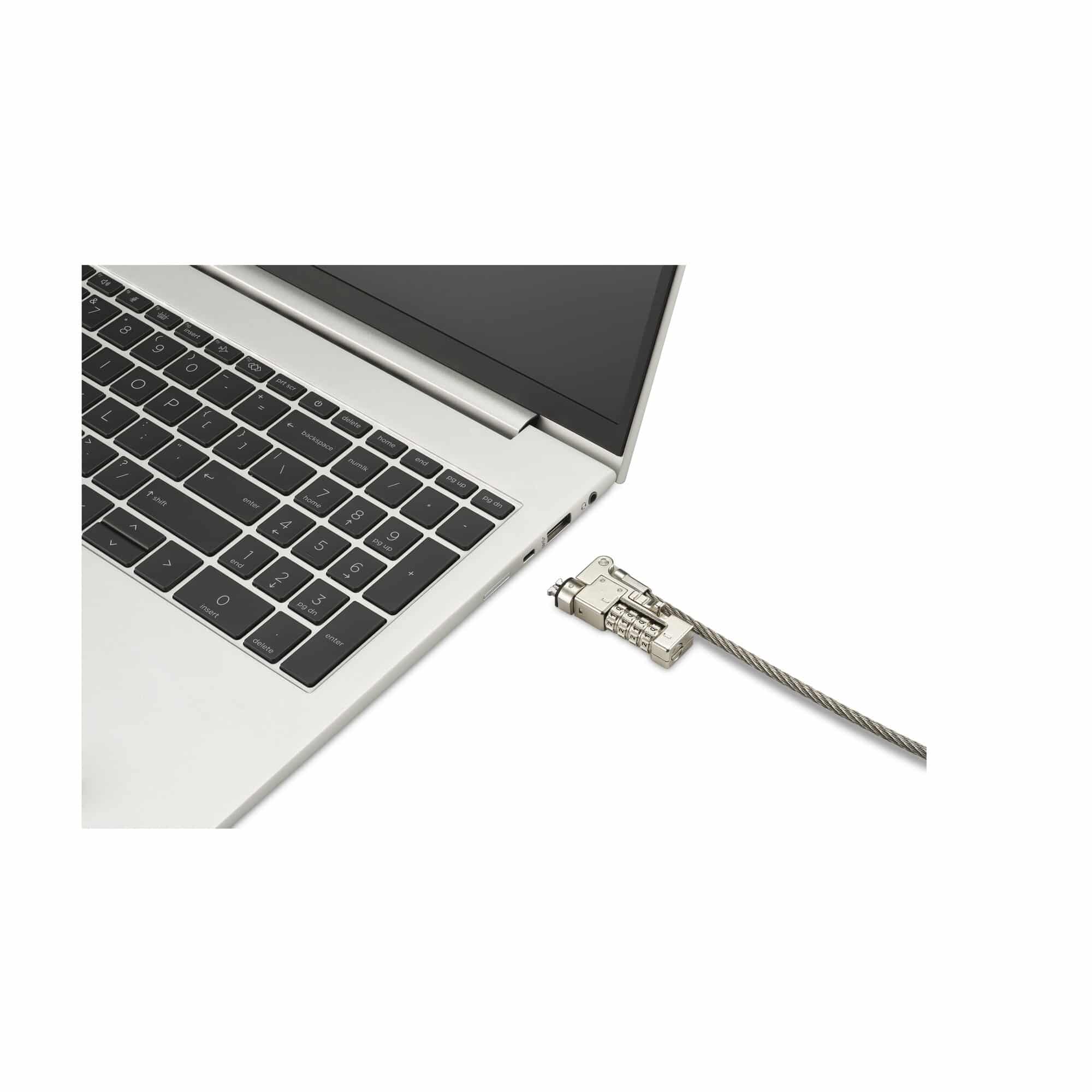 Kensington Slim NanoSaver 2.0 EQ Combination Laptop Lock - geserialiseerd, verpakking van 25 stuks - Afbeelding 2