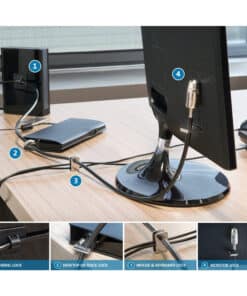 Kensington Vergrendelkit voor desktop en randapparaten 2.0 - Afbeelding 5
