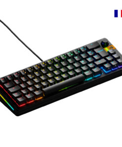 Glorious Gaming GMMK 3 HE 65% Prebuilt toetsenbord Gamen USB AZERTY Frans Zwart