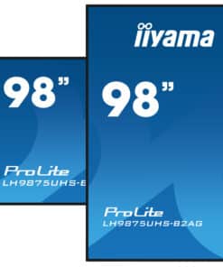 iiyama LH9875UHS-B2AG beeldkrant Digitale signage flatscreen 2,48 m (97.5") LED Wifi 500 cd/m² 4K Ultra HD Zwart Type processor Android 11 24/7 - Afbeelding 5