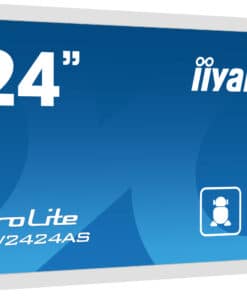 iiyama TW2424AS-W1 beeldkrant Digitale signage flatscreen 60,5 cm (23.8") Wifi 250 cd/m² 4K Ultra HD Zwart Touchscreen Type processor Android 24/7