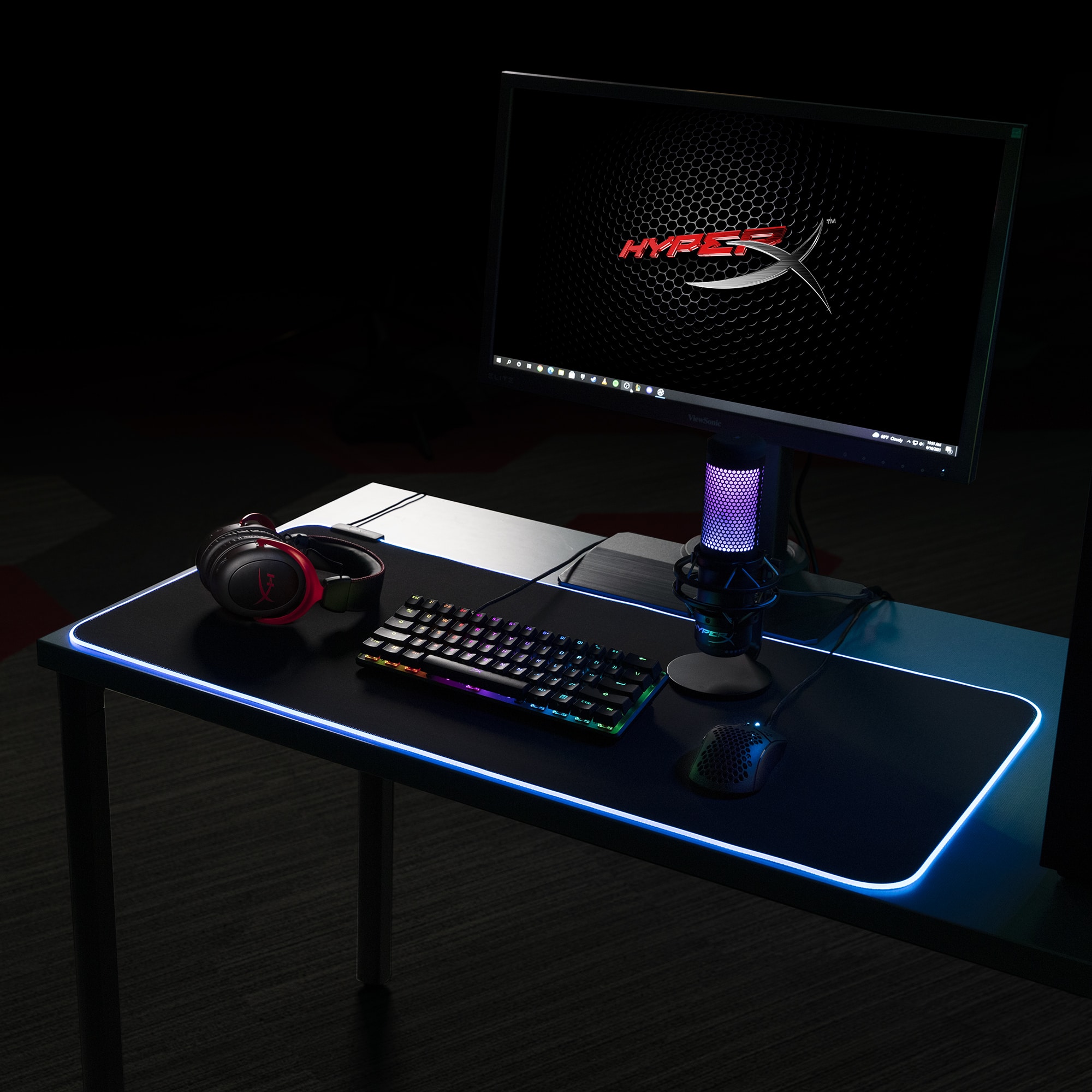 HyperX Pulsefire Mat - Gaming Mouse Pad - doek (XL) - Afbeelding 4