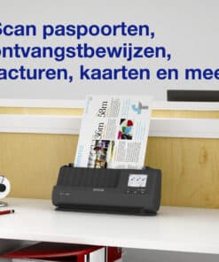 Epson ES-C380W compacte A4-documentscanner met Wi-Fi-connectiviteit en U-traject - Afbeelding 8