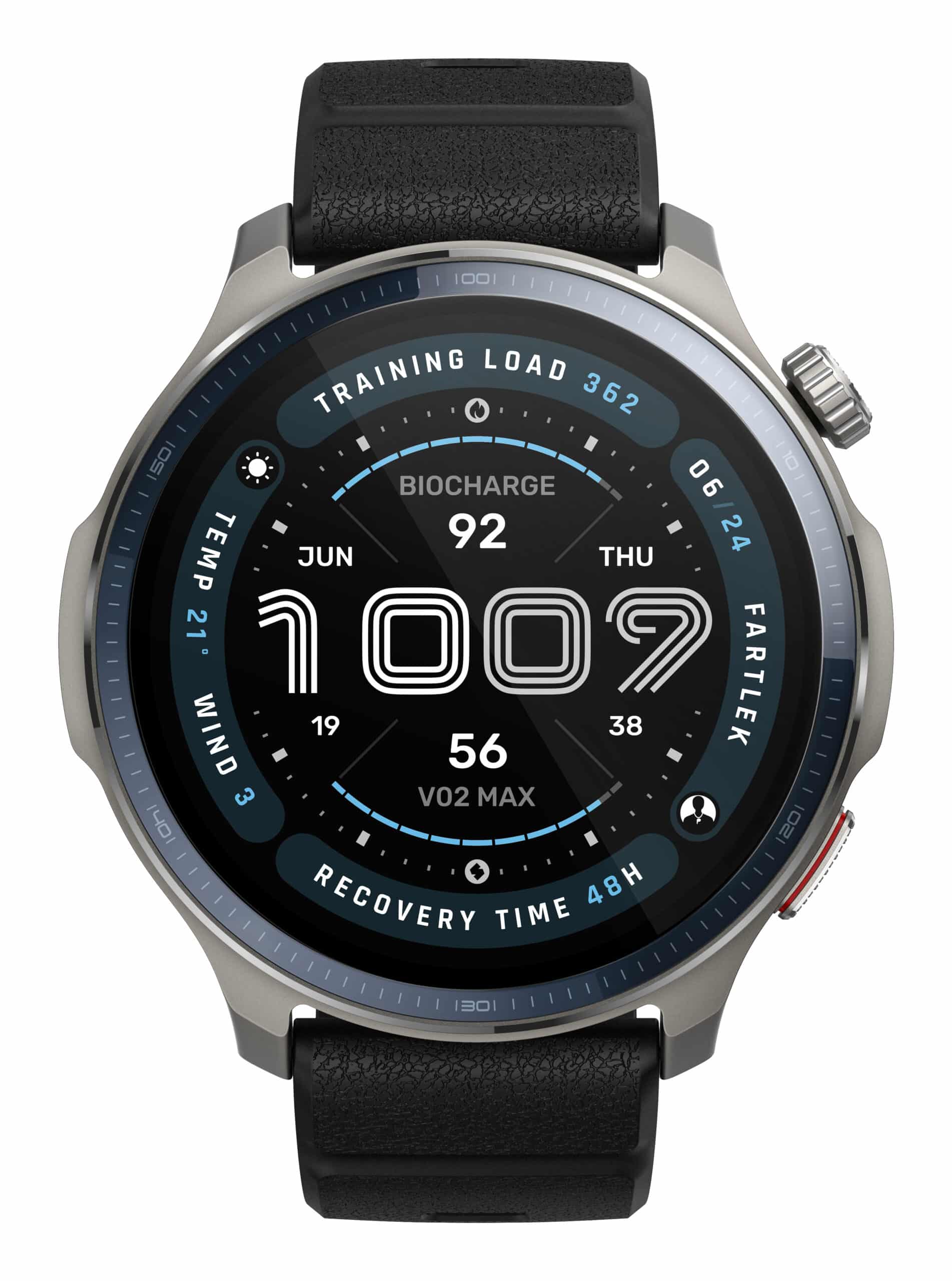 Amazfit Balance 2 3,81 cm (1.5") AMOLED Digitaal 480 x 480 Pixels Touchscreen Grijs Wifi GPS - Afbeelding 3