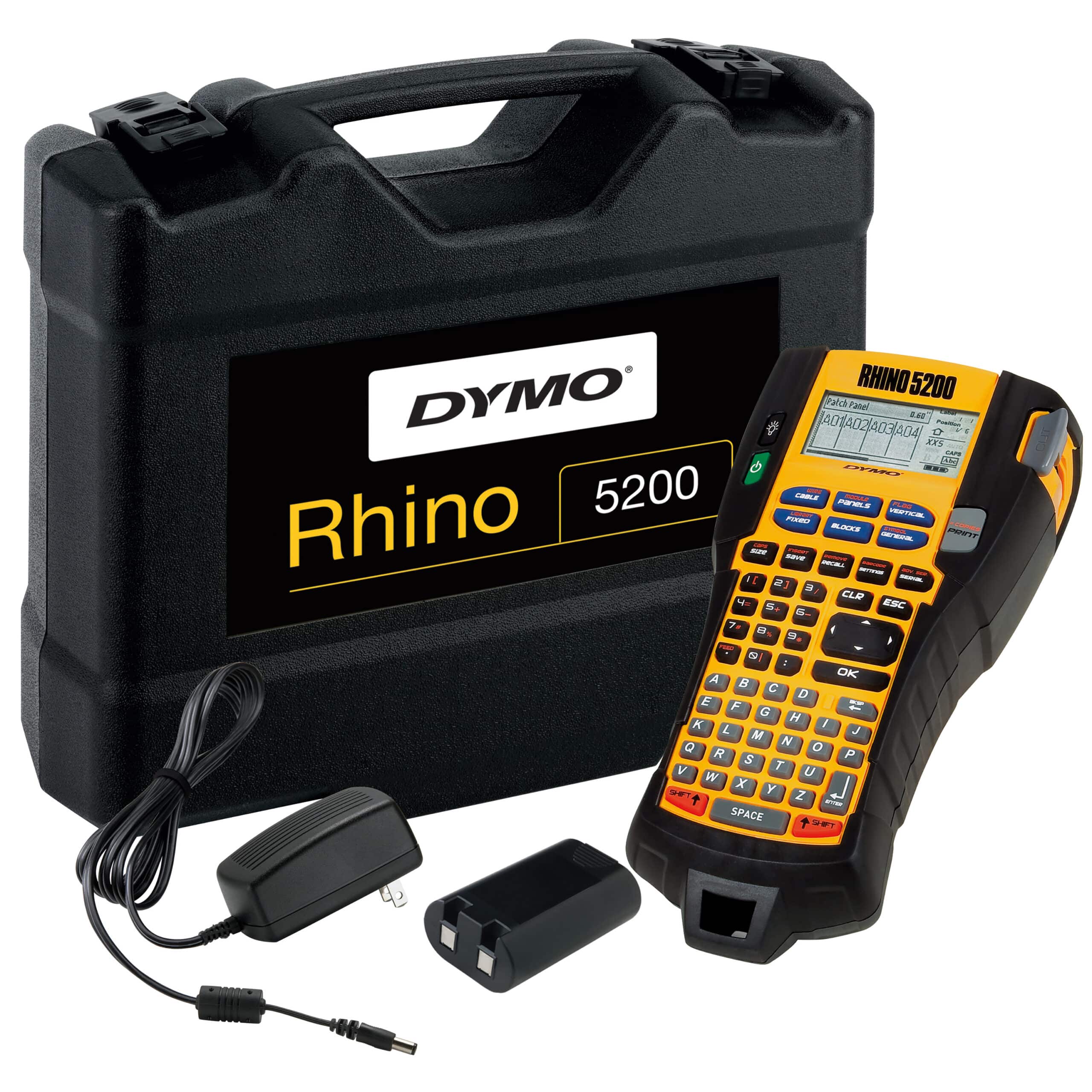 DYMO RHINO 5200 Kit labelprinter Thermo transfer 180 x 180 DPI ABC