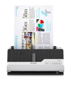 Epson DS-C330 Scanner met ADF + invoer voor losse vellen 600 x 600 DPI A4 Zwart, Wit