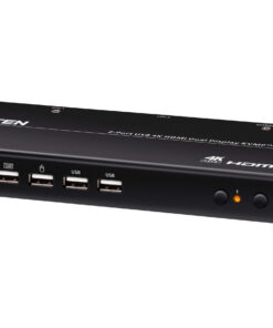 ATEN 2-poorts USB 4K HDMI Dual-Display KVMP-switch (kabels inbegrepen)