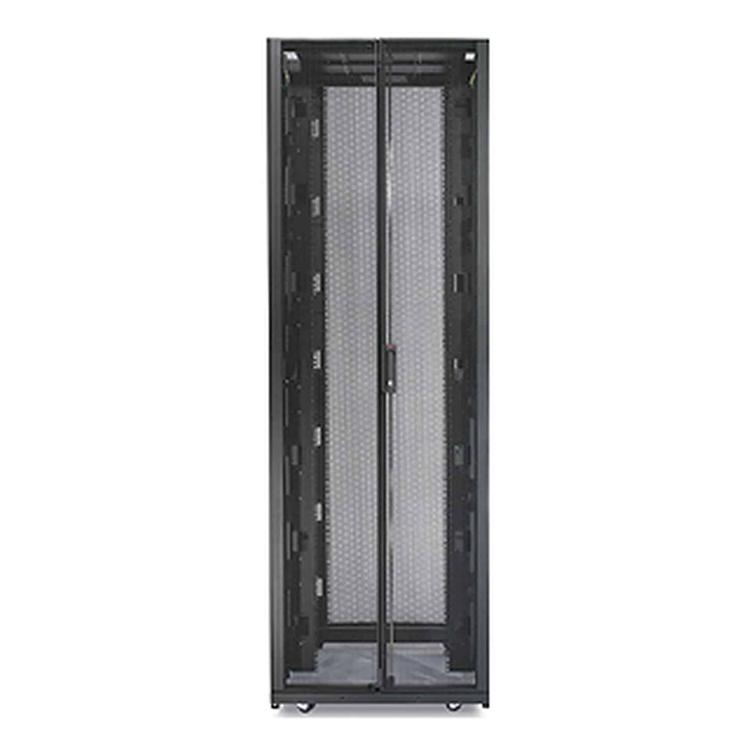 APC NetShelter SX 42U 750mm brede x 1070mm diepe behuizing met zijden, zwart - 907 kg Schokbestendige verpakking - Afbeelding 7