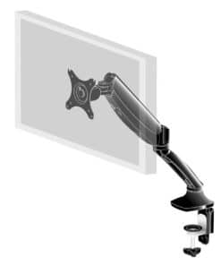 iiyama DS3001C-B1 flat panel bureau steun 68,6 cm (27") Zwart - Afbeelding 2