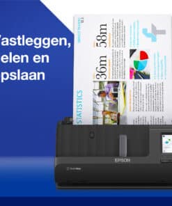 Epson ES-C380W compacte A4-documentscanner met Wi-Fi-connectiviteit en U-traject - Afbeelding 2