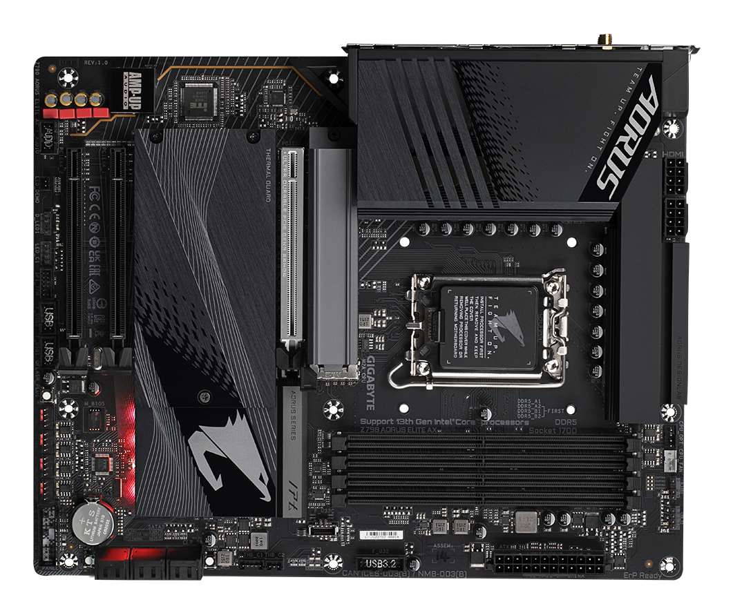 GIGABYTE Z790 AORUS ELITE AX moederbord Intel Z790 LGA 1700 ATX - Afbeelding 5