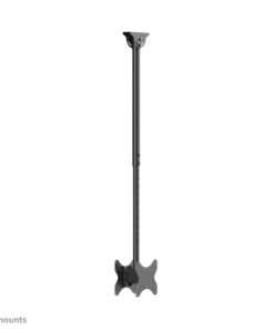 Neomounts CL35-340BL22 Dual monitor/TV-beugel plafond 23-43" - h 106-156 cm - Afbeelding 5