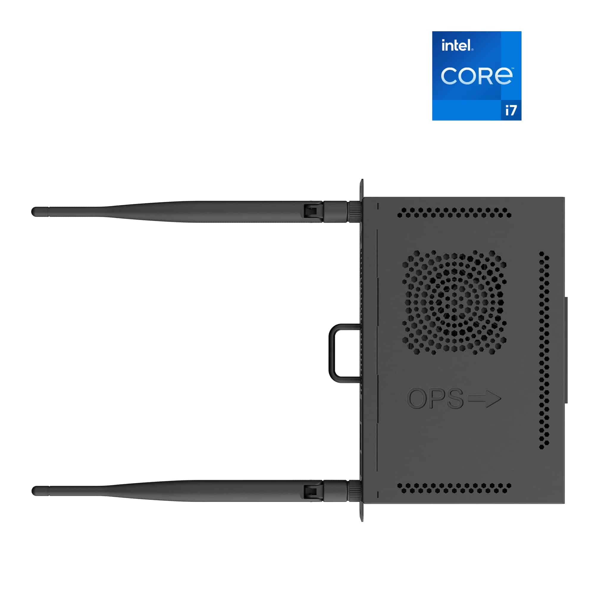 BenQ TEY41-i7 Intel Core i7-1255U 16 GB DDR4-SDRAM 256 GB SSD Windows 11 Pro Rekgemonteerd chassis PC Zwart Desktop - Afbeelding 4