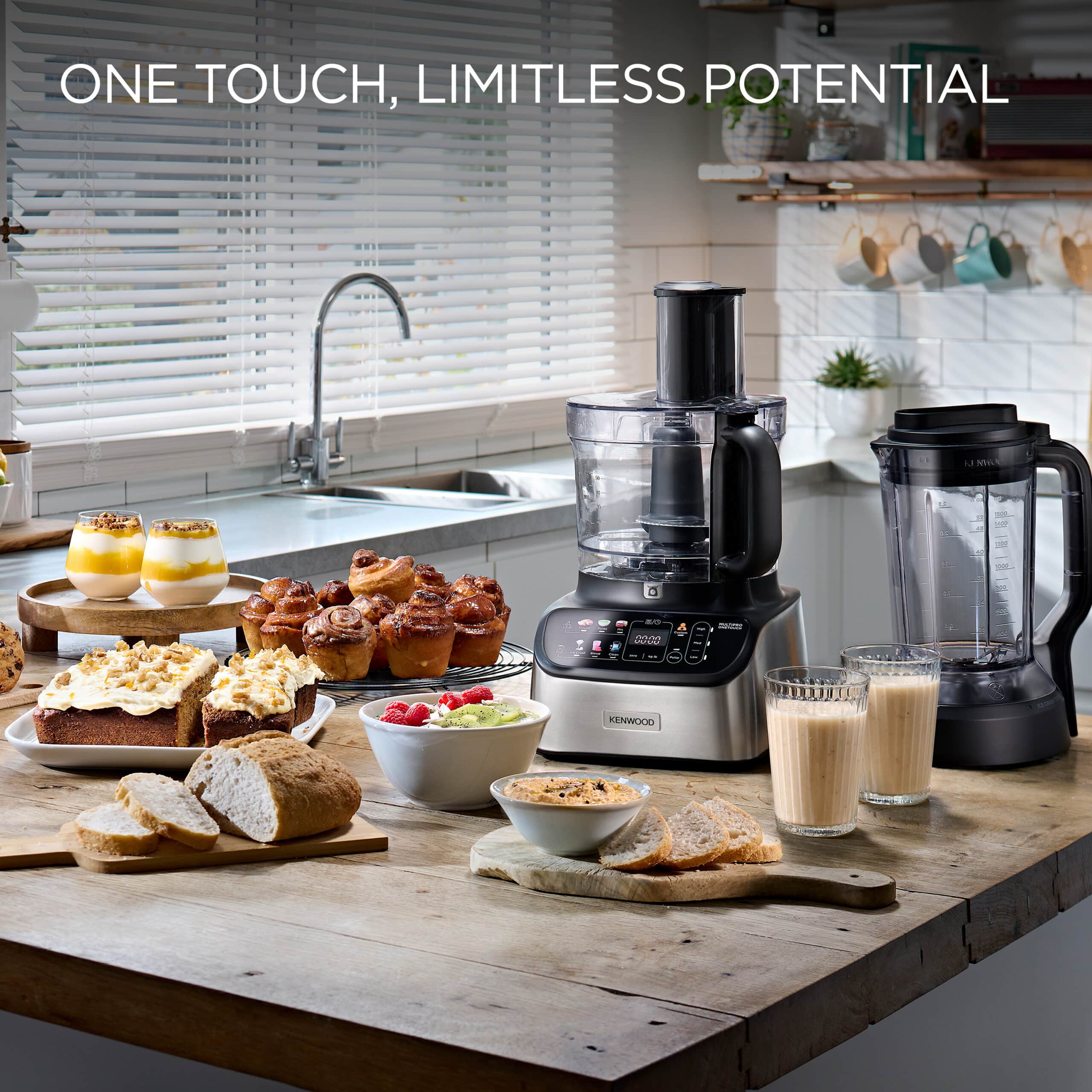 Kenwood FDM73.850SS keukenmachine 1000 W 3 l Grijs Ingebouwde weegschalen - Afbeelding 8