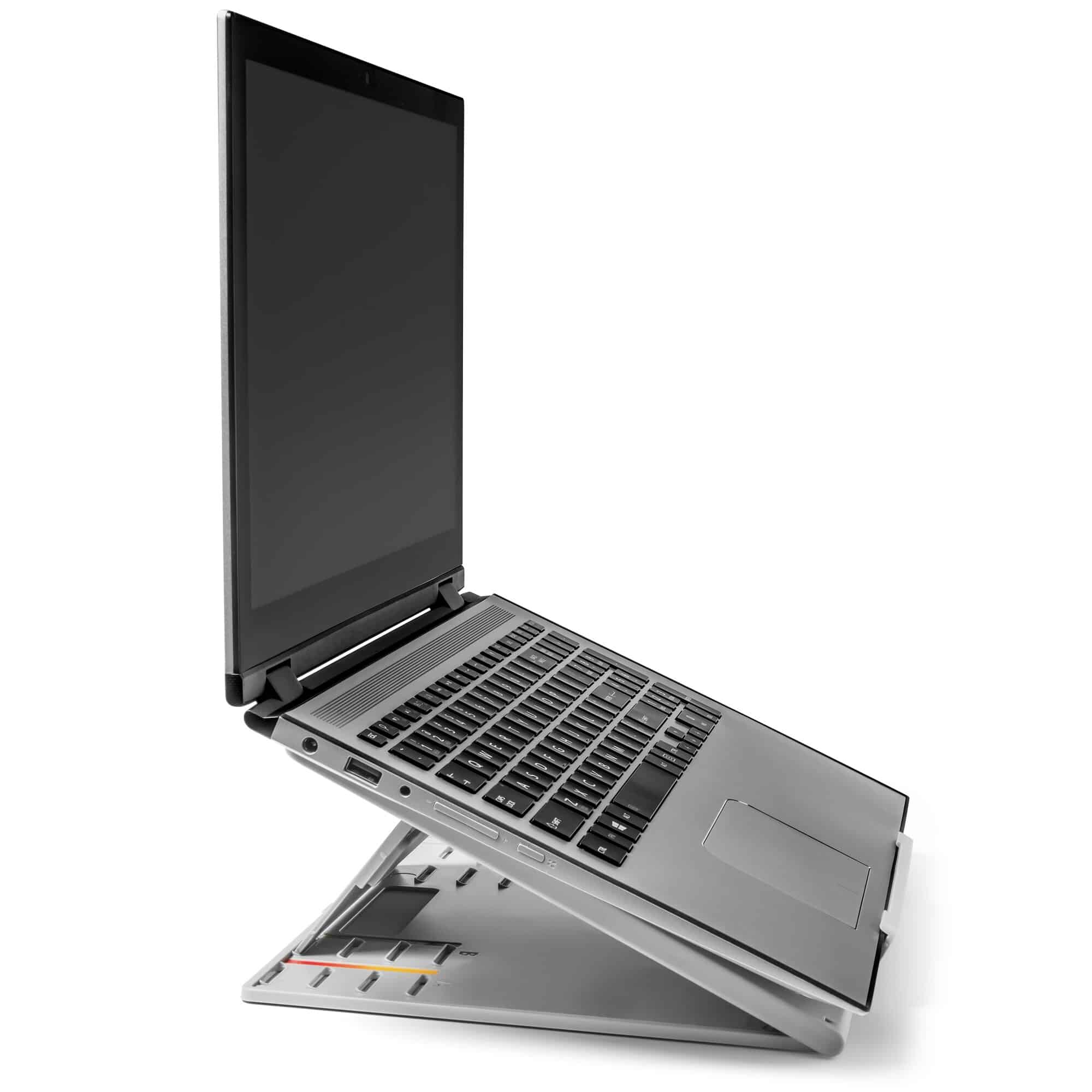 Kensington SmartFit Easy Riser Go verstelbare ergonomische laptopverhoger met koelfunctie tot 17” laptops - Afbeelding 6