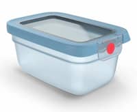 Tefal oneClick N1210410 vershoudbakje rechthoekig blauw (0,75L) - Afbeelding 2