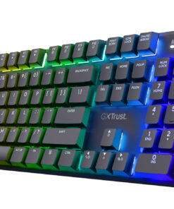 Trust GXT 868 Torix Gaming Toetsenbord - Mechanisch toetsenbord – Draadloos en Bluetooth – QWERTY US-indeling – Zwart