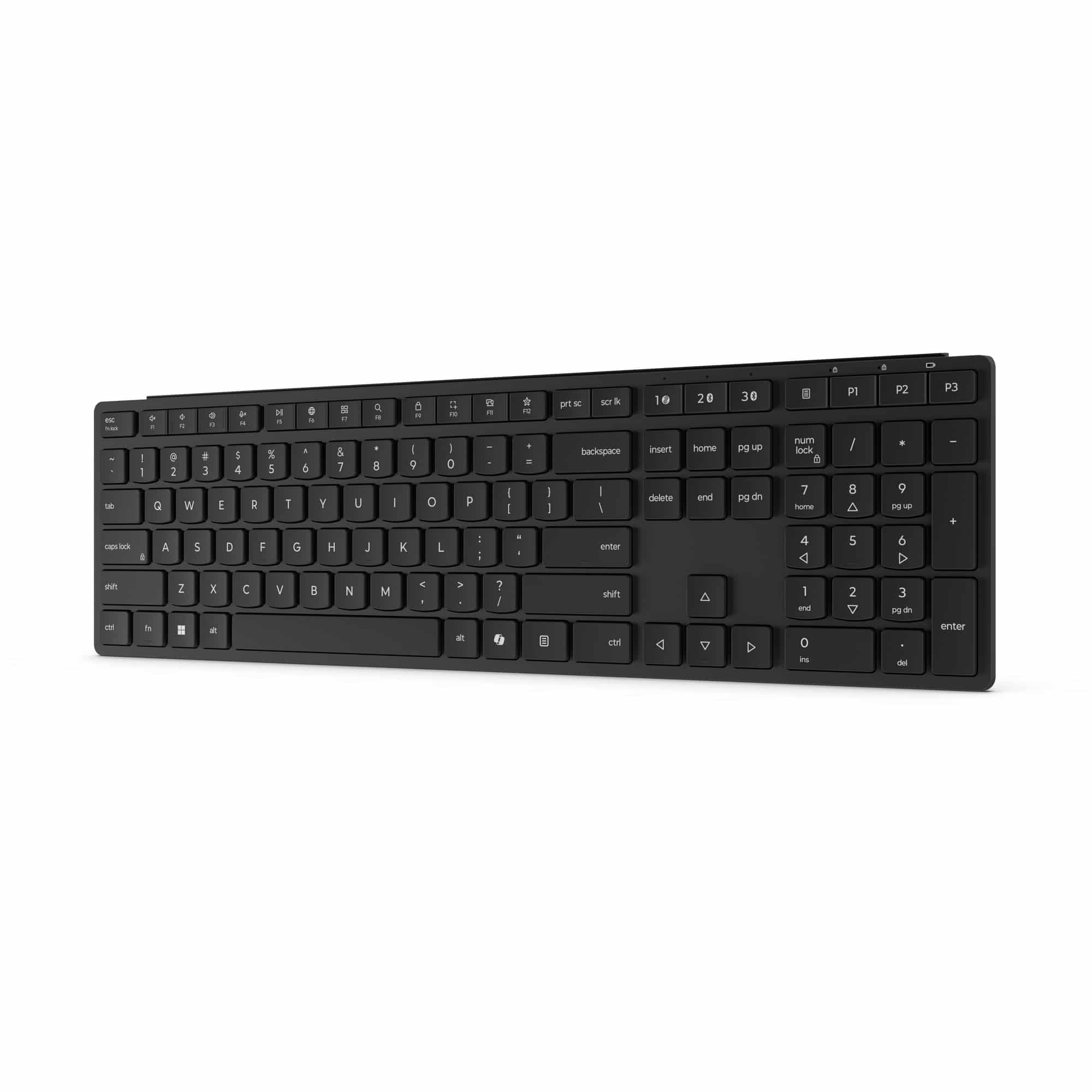 Lenovo 4Y41S04663 toetsenbord Thuis/Werk RF-draadloos + Bluetooth Zwart - Afbeelding 2