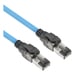 ACT Blauw 50 meter S/FTP CAT6A B2ca PoE++ 100W solid prefab installatiekabel, RJ45 male – male - Afbeelding 4